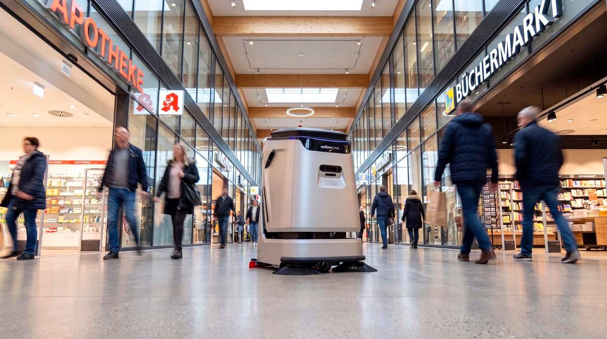 CleaniBot C5 im Einsatz