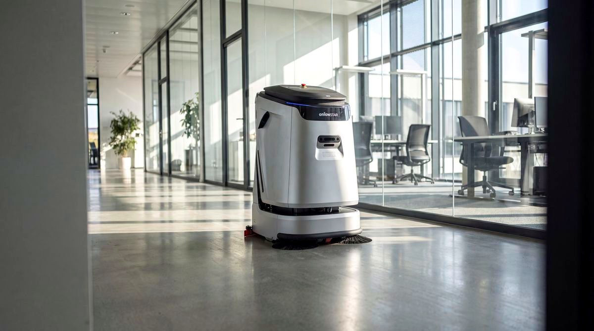 CleaniBot C5 im Einsatz
