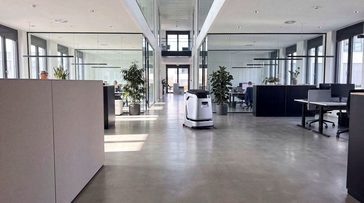 CleaniBot C5 im Einsatz