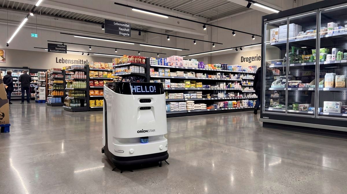 CleaniBot K1 im Einsatz