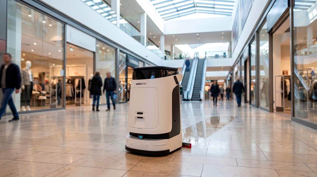 CleaniBot M1 im Einsatz