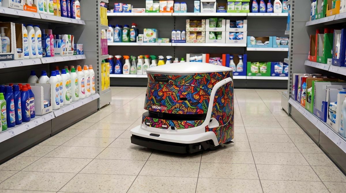 CleaniBot S55 im Einsatz