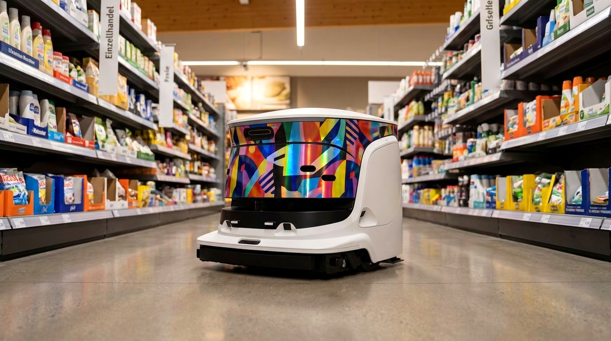 CleaniBot S55 im Einsatz