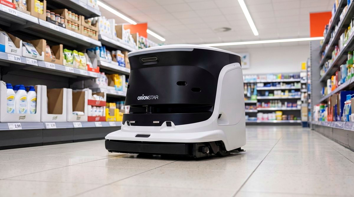 CleaniBot S55 im Einsatz