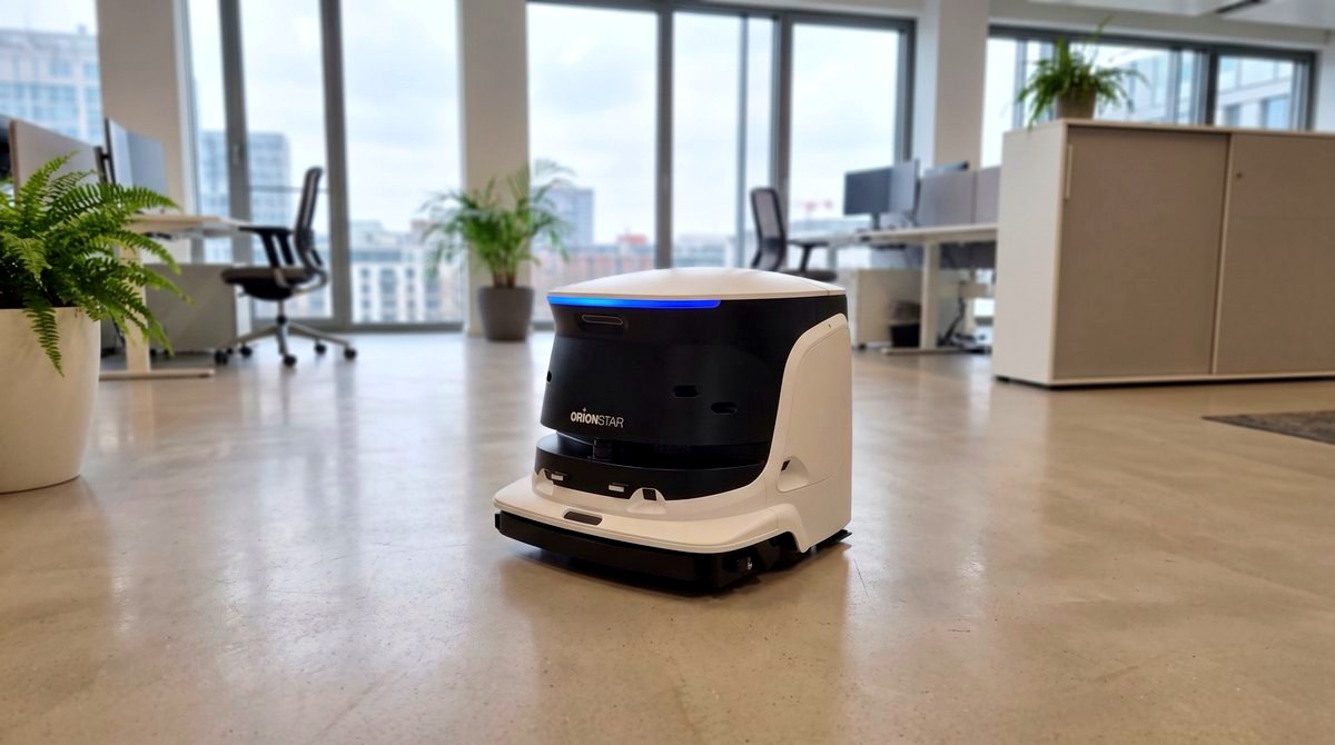 CleaniBot S55 im Einsatz